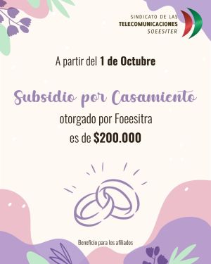 subsidio casamiento