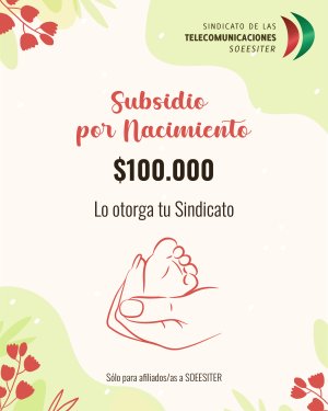 subsidio nacimiento